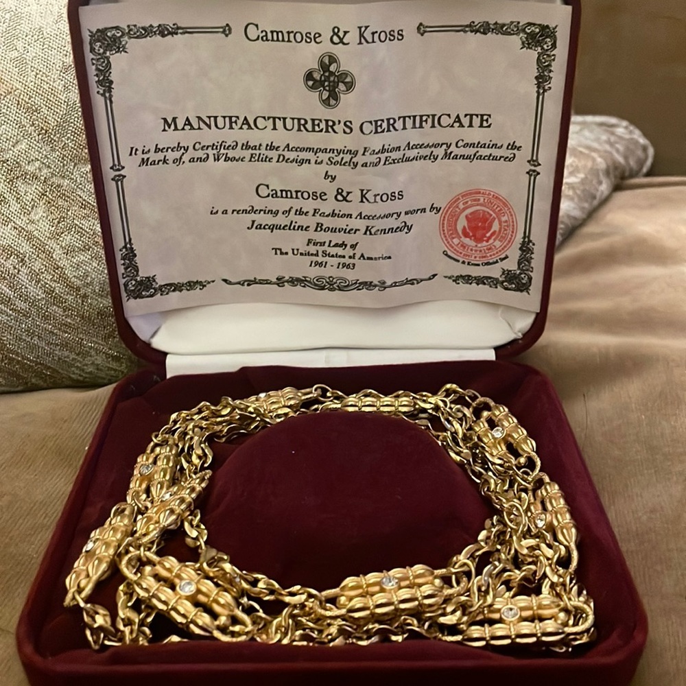 Camrose & Kross replica necklace - Jackie Kennedy